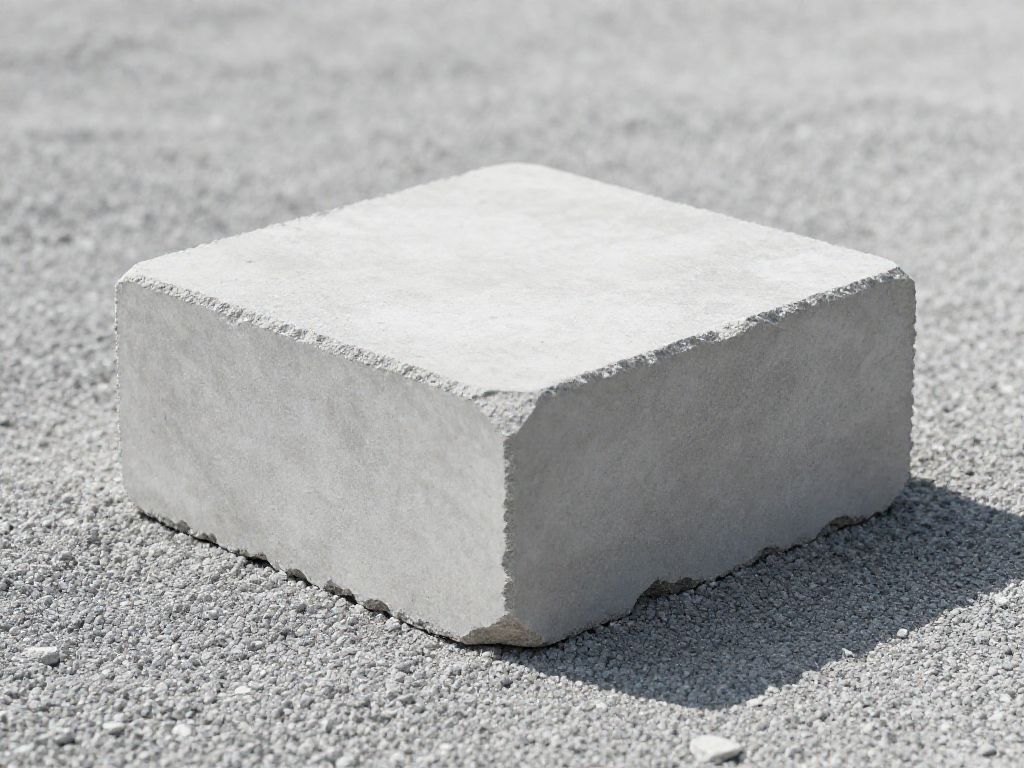 bloczek betonowy — waga